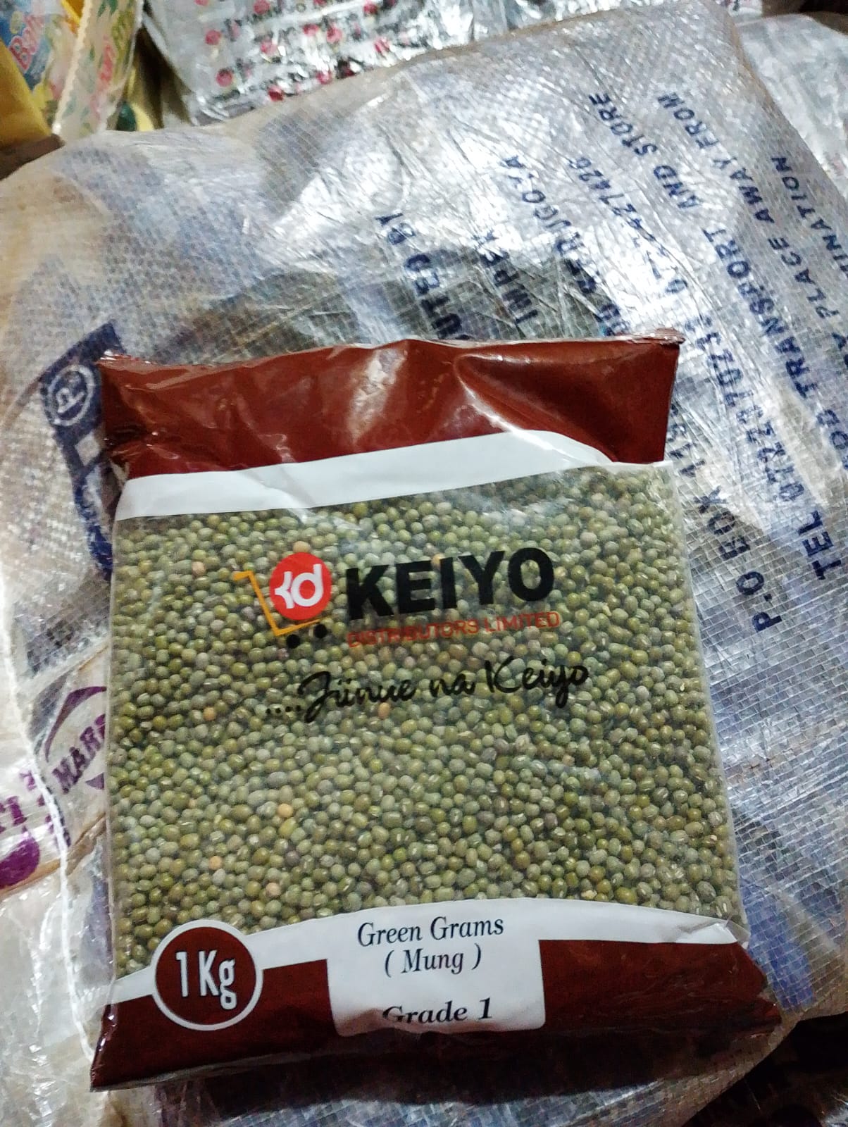Keiyo Green Grams (Mung) 1Kg