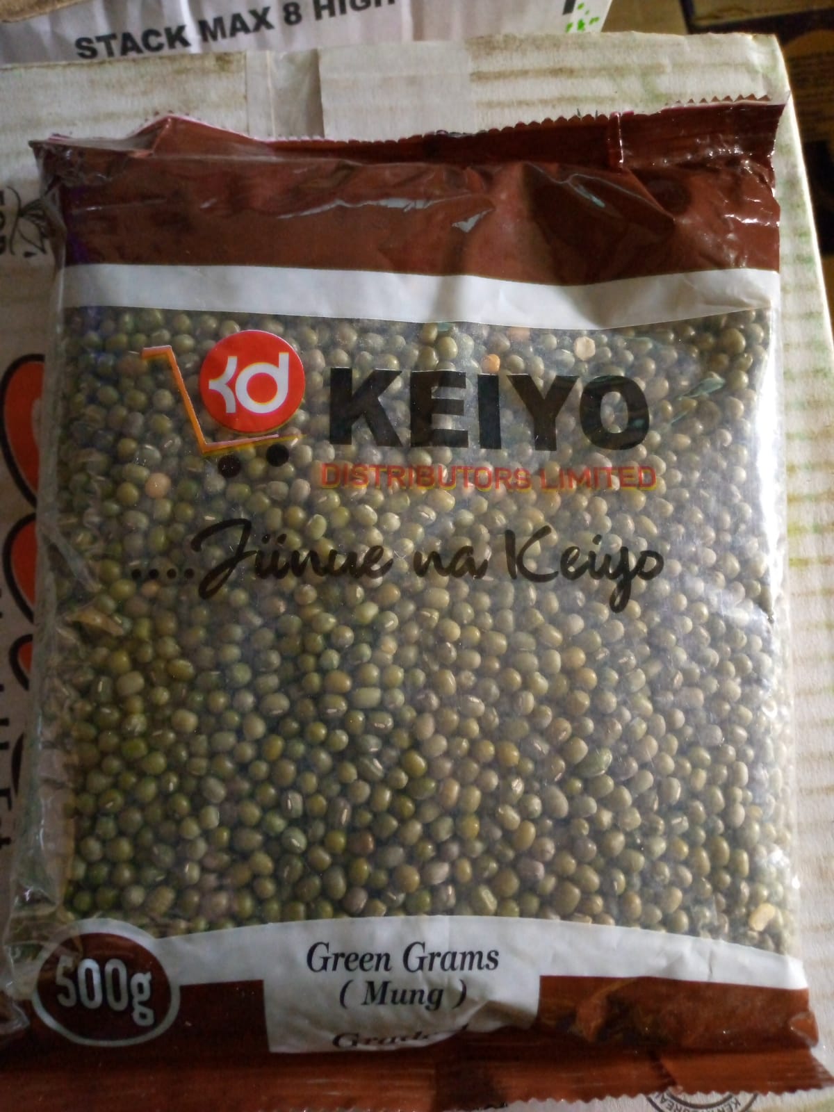 Keiyo Green Grams (Mung) 500g