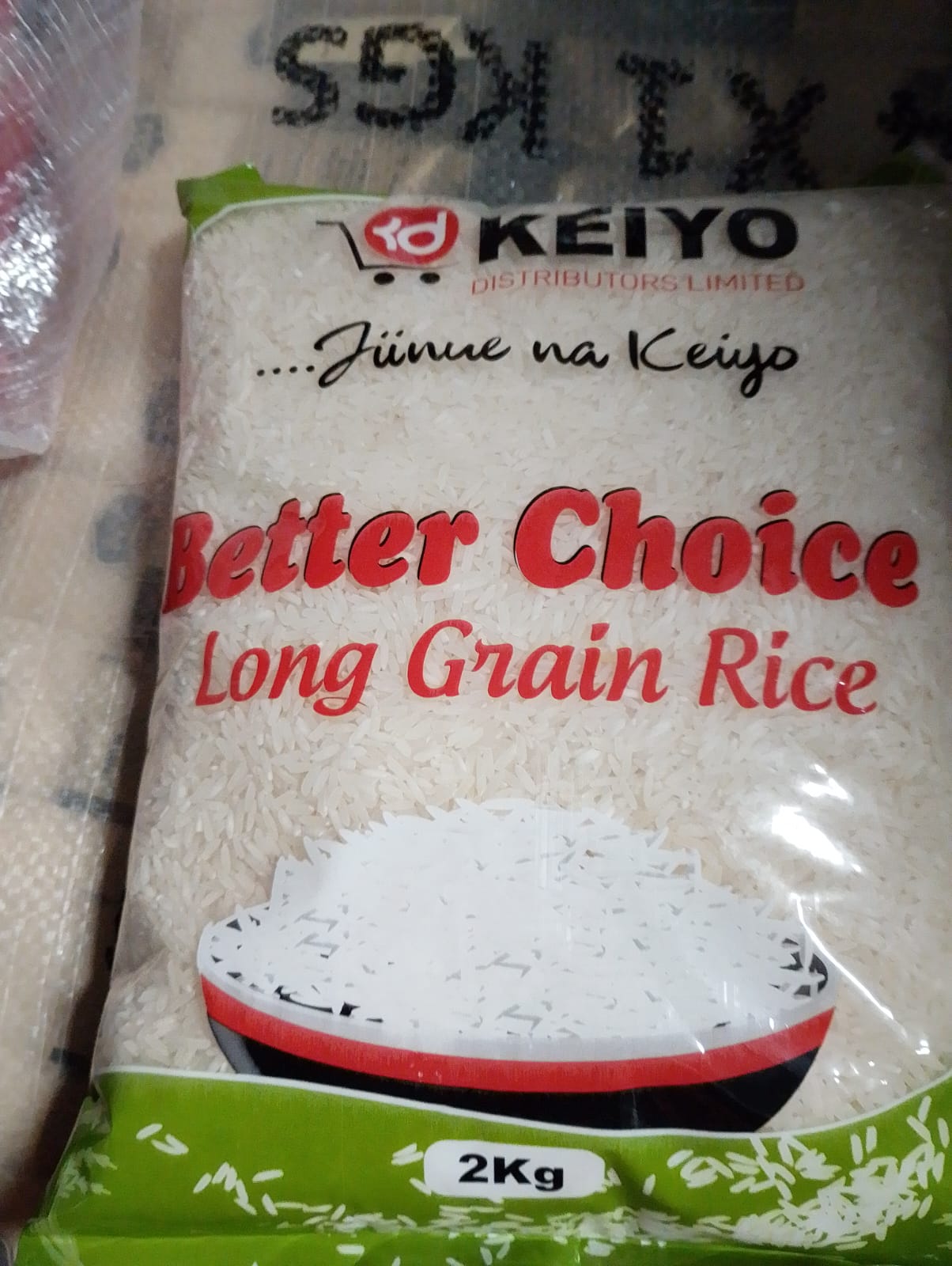 Keiyo Better Choice Long Grain Rice 2Kg