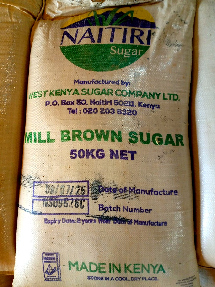 Naitiri Mill Brown Sugar 50kg